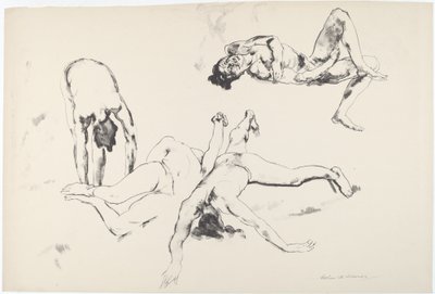Hombres en Agonía de Arthur B. Davies
