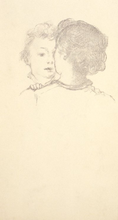 Rab (frente a una mujer) de Arthur B. Davies