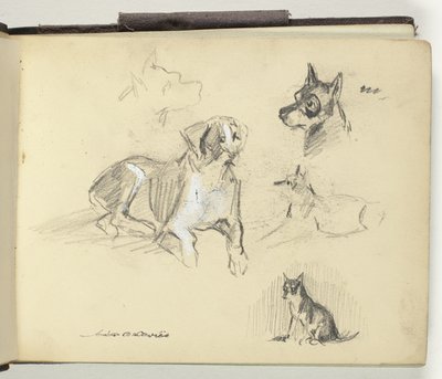 Cuaderno de bocetos I de Arthur B. Davies