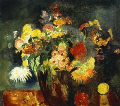 Jarrón de flores de Arthur Beecher Carles