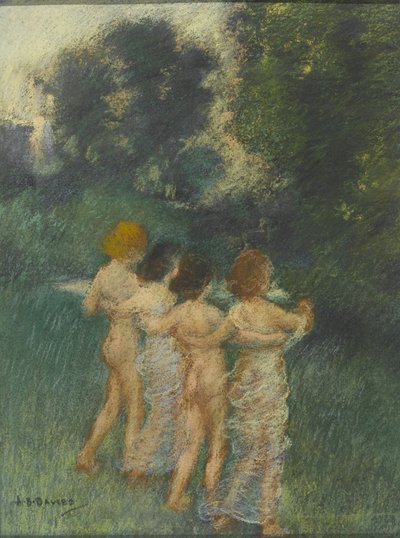 Niños Querubines, 1900 de Arthur Bowen Davies