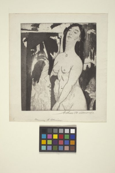 Doorway To Illusion (aguafuerte y aguatinta) de Arthur Bowen Davies