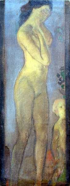 Madre e hijo de Arthur Bowen Davies