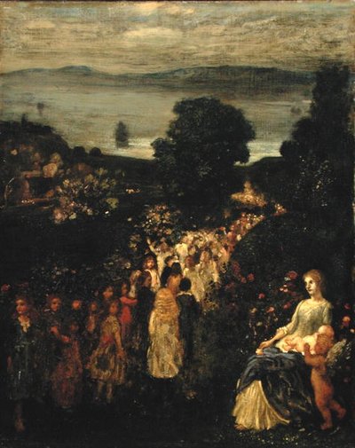 Los niños de antaño, c.1898 de Arthur Bowen Davies