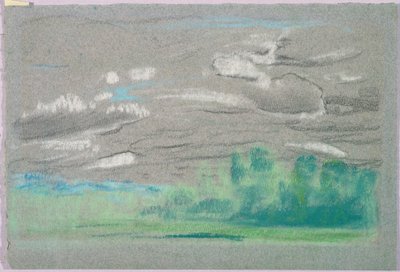 Pastel del libro de A.B. Davies, edición -32, 50 de Arthur Bowen Davies