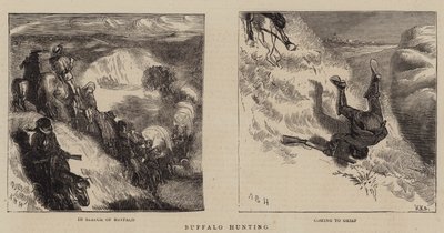 Caza de búfalos de Arthur Boyd Houghton