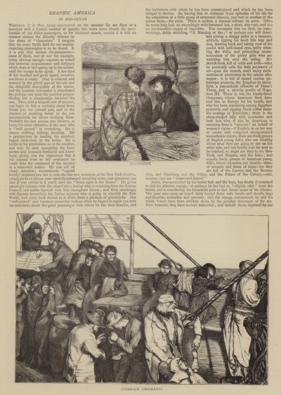 América Gráfica, en Medio del Océano de Arthur Boyd Houghton