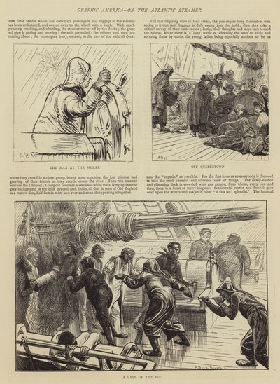 América gráfica, en el vapor atlántico de Arthur Boyd Houghton