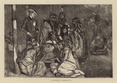 Pawnees Jugando de Arthur Boyd Houghton