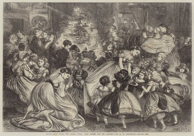 Tío John con los jóvenes, ¡Todos premios y sin blancos! de Arthur Boyd Houghton