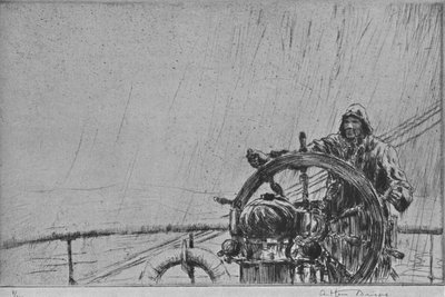 El timonel, 1925 de Arthur Briscoe