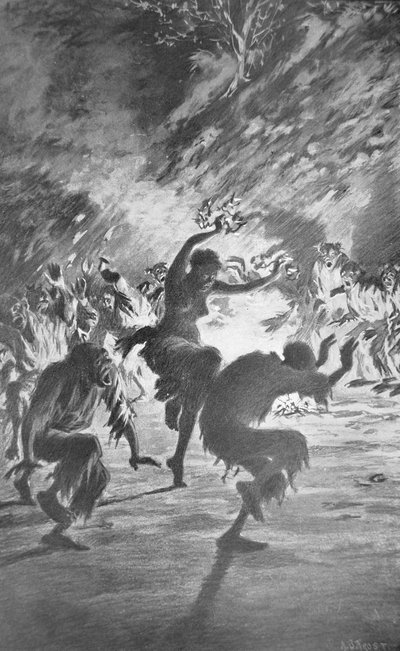 Ritual Vudú Haitiano de Arthur Burdett Frost