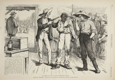 Por Supuesto Quiere Votar por el Partido Demócrata, 1876 de Arthur Burdett Frost