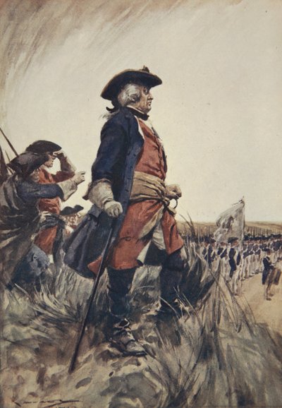 Federico el Grande, ilustración de "A History of Germany" de H.E. Marshall de Arthur C. (after) Michael