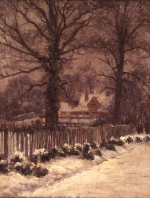 Un carril nevado de Arthur Claude Cooke