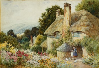 Una cabaña en Selworthy, cerca de Minehead de Arthur Claude Strachan