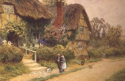 La Cabaña de Paja de Arthur Claude Strachan