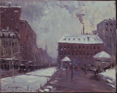 Calle Tremont, Hotel Pelham, Boston de Arthur Clifton Goodwin