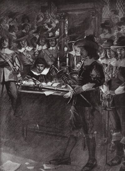 Strafford entrega su Espada en la Cámara de los Comunes de Arthur David (after) McCormick