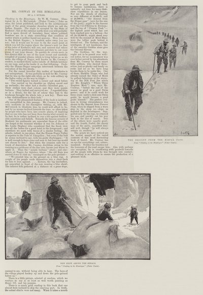 El Sr. Conway en el Himalaya de Arthur David McCormick
