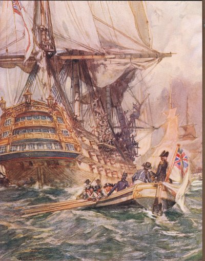 El hilo del artillero, ilustración de 