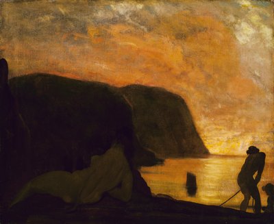 Una mañana mayor, ca. 1900-1905 de Arthur Davies