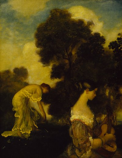 Vísperas, ca. 1898 de Arthur Davies