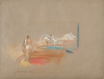 Tres jinetes, 1896 de Arthur Davies