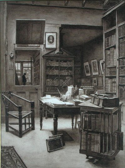 El Interior de una Librería de Arthur Ellis