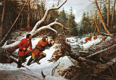 Primera nieve de Arthur Fitzwilliam (after) Tait