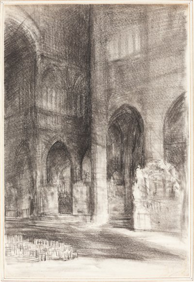Una nave de catedral de Arthur Frederick Payne
