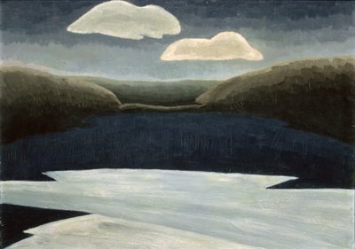 Hielo y nubes de Arthur Garfield Dove