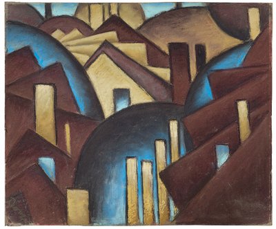 Naturaleza simbolizada nº 1 (Techos) de Arthur Garfield Dove