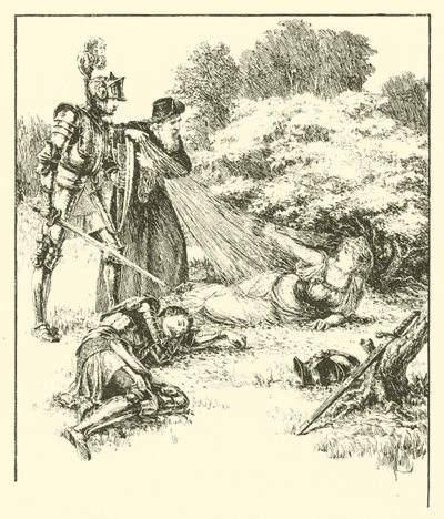 Sir Guyon, El Jardín de los Placeres de Arthur George Walker