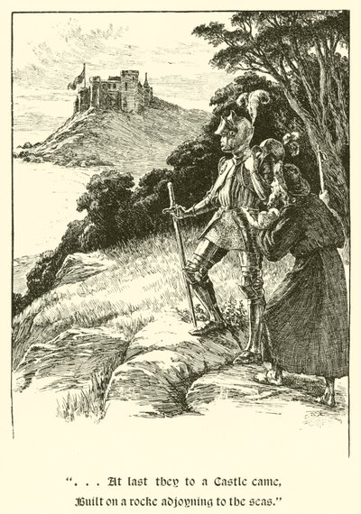 Sir Guyon, Las Tres Hermanas de Arthur George Walker