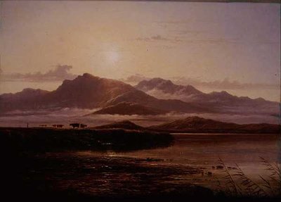 Mañana en la orilla de un lago de Arthur Gilbert