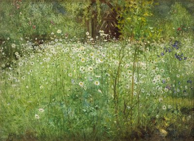 Margaritas y lirios, 1920 de Arthur Hacker