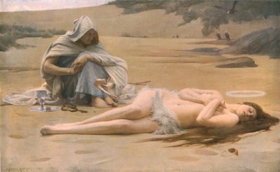 Pelagia y Filamón, 1887, c1930 de Arthur Hacker