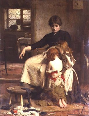 La Oración de los Niños de Arthur Hacker