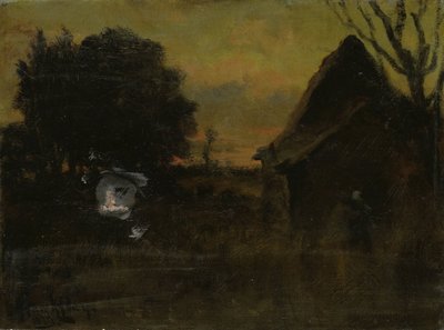 "Al atardecer de Arthur Hawksley (signed by artist)