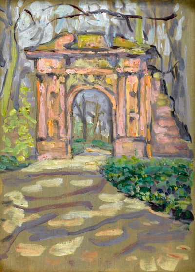 Arco Ornamental en un Parque de Arthur Haythorne Studd