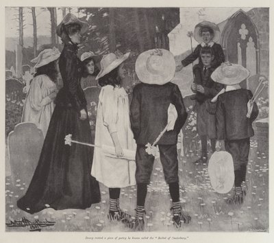 Los peregrinos de Canterbury, por E Nesbit de Arthur Herbert Buckland