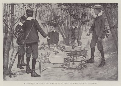 El bebé de alta cuna, por E Nesbit de Arthur Herbert Buckland
