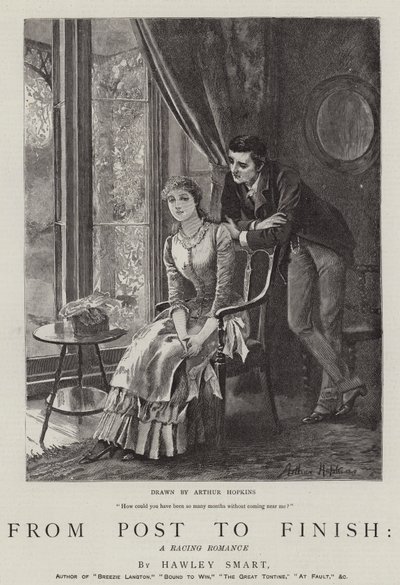 De la salida a la meta, un romance de carreras de Arthur Hopkins