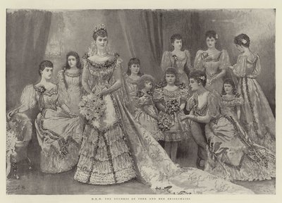 SAR la Duquesa de York y sus damas de honor de Arthur Hopkins