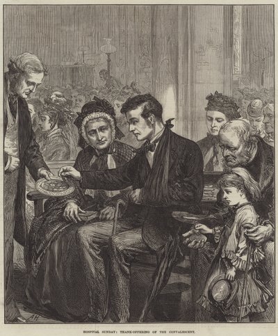 Domingo del hospital, ofrenda de agradecimiento del convaleciente de Arthur Hopkins