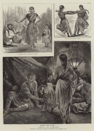 India en Londres de Arthur Hopkins