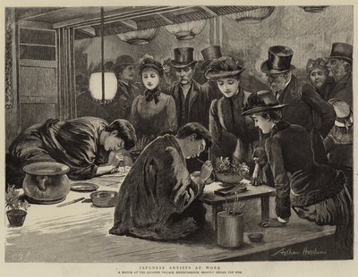 Artistas Japoneses Trabajando de Arthur Hopkins