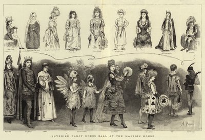 Baile de Disfraces Juvenil en la Mansion House de Arthur Hopkins