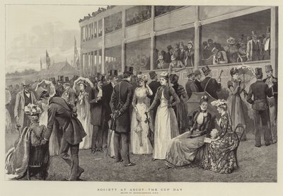 Sociedad en Ascot, el Día de la Copa de Arthur Hopkins